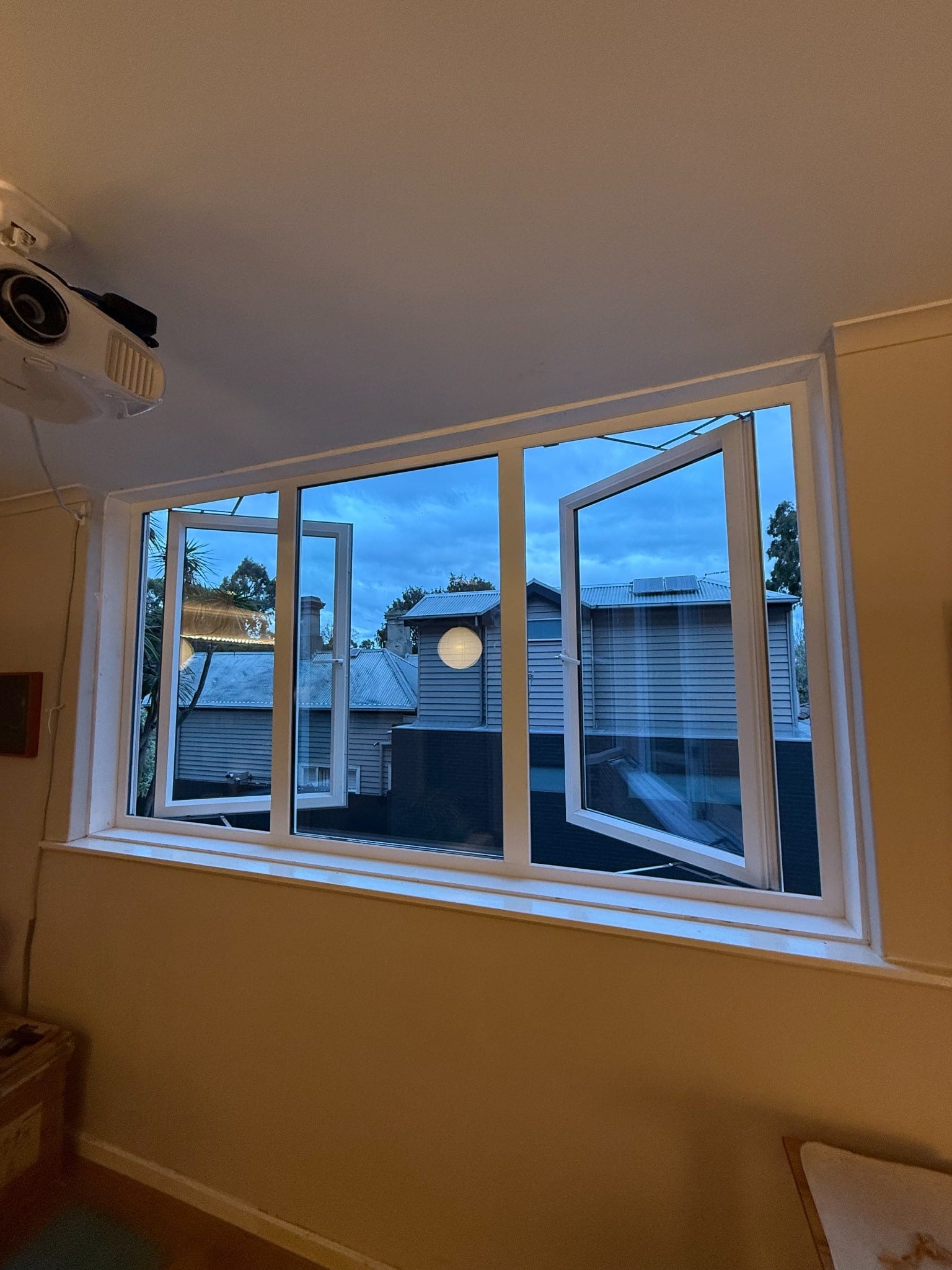 uPVC double glazed awning and casement windows installed by Windows Republic in Clifton Hill, Melbourne