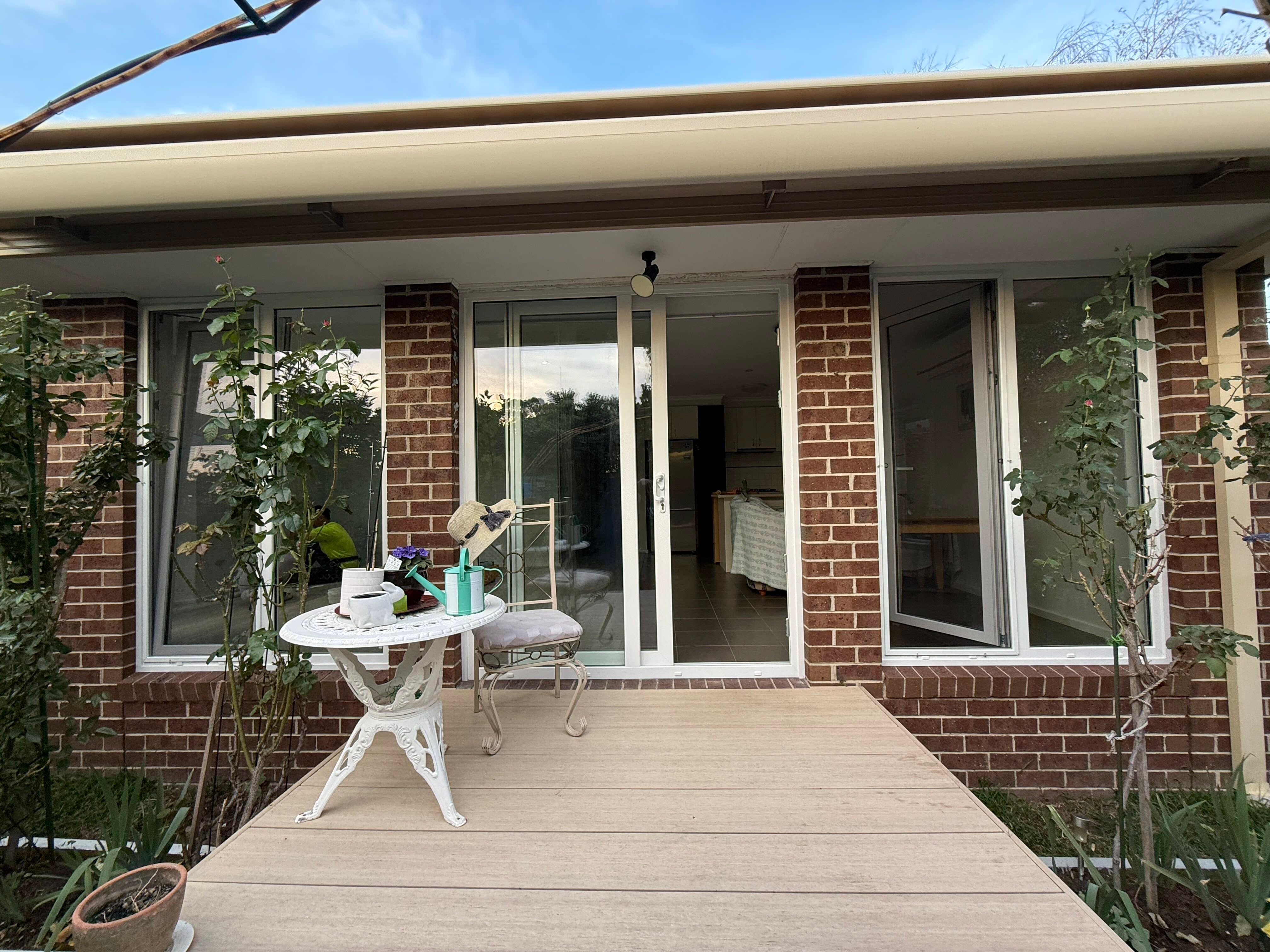 White uPVC double glazed tilt and turn windows and doors installed by Windows Republic in Carrum Downs, Melbourne