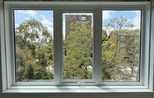 White uPVC soundproof windows Melbourne with triple glazing and acoustic insulation