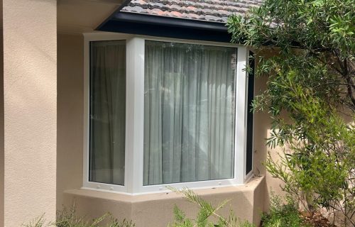uPVC double glazed Bay window