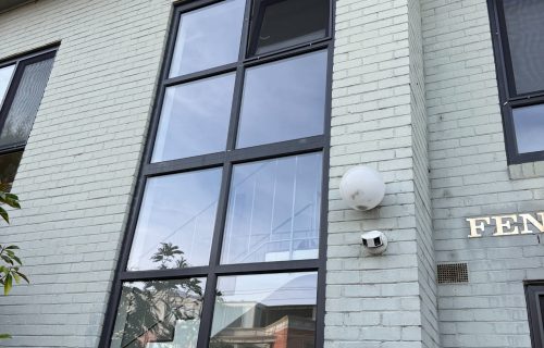 anthracite grey / monument frame uPVC double glazed windows Kew Melbourne Windows Republic