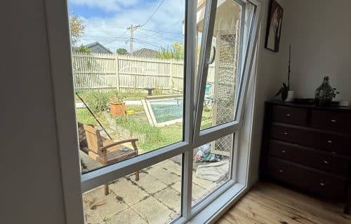 uPVC double glazed window installation in Highett Melbourne